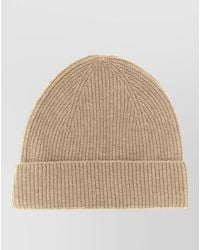 Ballantyne - Ribbed Cashmere Beanie - Lyst
