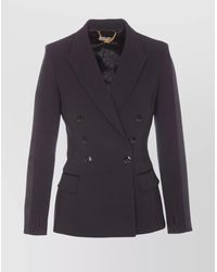 Elisabetta Franchi - Tailleur Jacket With Double Breasted Buttons - Lyst