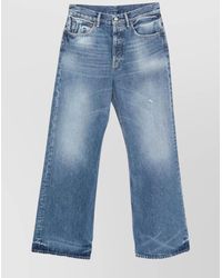 Acne Studios - Trousers With Faded Effect And Five-Pocket Design - Lyst