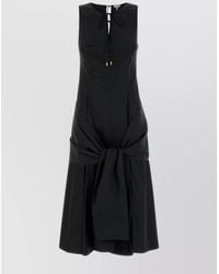 Loewe - Poplin Dress Cotton - Lyst