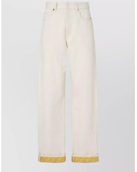 Fendi - Ff Reverse Denim Jeans Belt Loops - Lyst