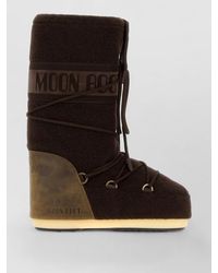 Moon Boot - Nubuck Leather Icon Boots - Lyst