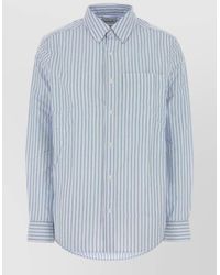 Calvin Klein - Embroidered Stretch Oxford Shirt - Lyst