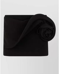 Magda Butrym - Low Waist Mini Skirt Floral Detail - Lyst