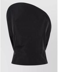 Magda Butrym - Cotton Strapless Bustier Top - Lyst