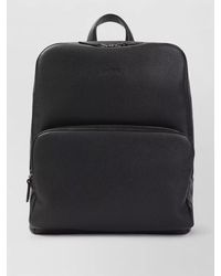 Brioni - Leather Zip Around Backpack - Lyst