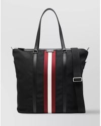 Bally - Shopper Tote Bag Stripe Detail - Lyst