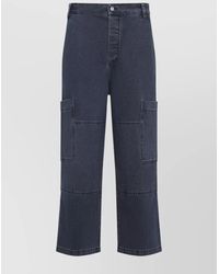 Jacquemus - Cargo Trousers With Wide Leg Design - Lyst