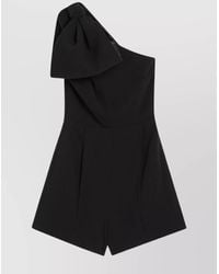Max Mara - One-Shoulder Short Playsuit - Lyst