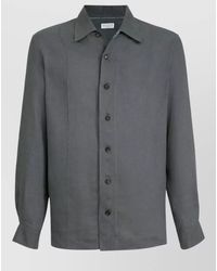 Brunello Cucinelli - Shirt Long Sleeves Spread Collar Button Cuffs - Lyst