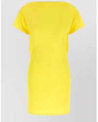 Jacquemus - La Robe Mistral Draped Cutout Mini Dress - Lyst