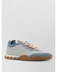 Miu Miu - Sneakers Mesh Panels Contrast Stitching Suede Accents - Lyst
