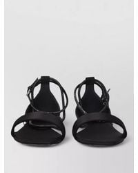 Max Mara - Satin Sandals - Lyst