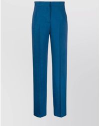 Tory Burch - High-Waisted Tailored Wide-Leg Trousers - Lyst