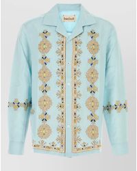 BAZISZT - Cotton Hemp Shirt - Lyst