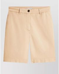 Tommy Hilfiger - Chino Shorts Belt Loops Back Pockets - Lyst