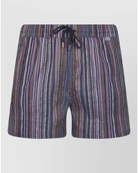 Paul Smith - Swim Shorts Jacquard Signature Stripes - Lyst