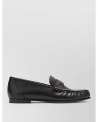 Chloé - Loafers Leather Upper Round Toe Design - Lyst