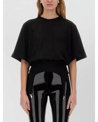 Fiorucci - T Shirt Suspenders Crew Neck Zip Detail - Lyst