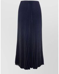 Fabiana Filippi - High Waist Midi Skirt Pleated Design - Lyst