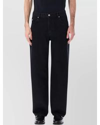 Isabel Marant - Denim Mid-Rise Wide-Leg Trousers - Lyst