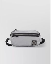 Stone Island - Technical Fabric Belt Bag - Lyst