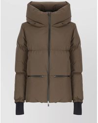 Herno - Quilted Down Jacket With Hood And Pockets - Lyst