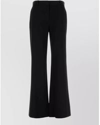 The Row - Wool Coleman Pant High Waist Flared - Lyst