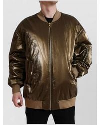 Dolce & Gabbana - Nylon Long-Sleeve Bomber Jacket - Lyst