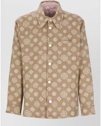 CASABLANCA - Monogram Wool Jacket - Lyst