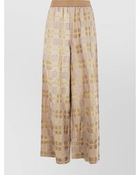 Uma Wang - "Nunavut" Textured Wide Leg Elastic Waistband Pants - Lyst
