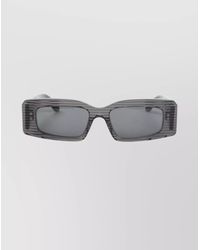 Alaïa - Rectangular Frame Sunglasses Striped Pattern - Lyst