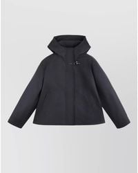 Fay - Hooded Jacket Long Sleeves Front Pockets - Lyst