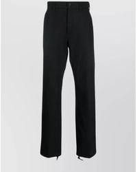 McQueen - Organic Cotton Straight-Leg Trousers - Lyst