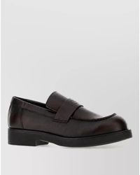 MM6 by Maison Margiela - Leather Monk Shoes - Lyst