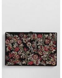 Dolce & Gabbana - Devotion Suede Leather Clutch Bag - Lyst