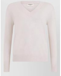 Weekend by Maxmara - Wool Silk Cashmere V-Neck Sweater - Lyst