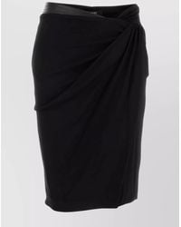 Versace - Draped Skirt - Lyst