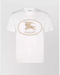 Burberry - Cotton Regular-Fit Short-Sleeve T-Shirt - Lyst