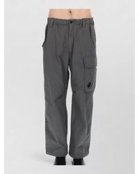 C.P. Company - Straight Leg Cargo Pants Side Pockets - Lyst