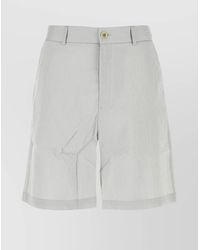 GIMAGUAS - Embroidered Chino Shorts - Lyst