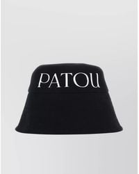 Patou - Cotton Logo Print Bucket Hat - Lyst