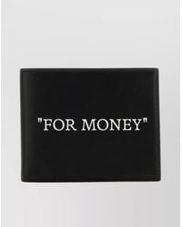 Off-White c/o Virgil Abloh - Leather Bifold Wallet - Lyst