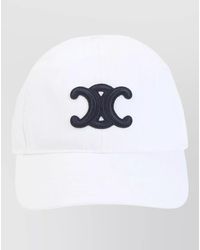 Celine - Cotton Baseball Cap - Lyst