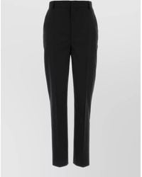 Moschino - Virgin Wool Tailored Trousers - Lyst