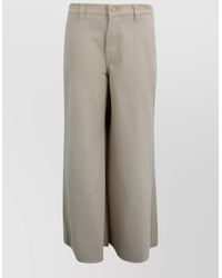 7 For All Mankind - Denim High-Rise Wide-Leg Jeans - Lyst