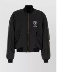 Balenciaga - Nylon Bomber Jacket - Lyst