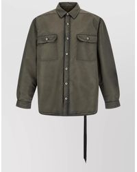 Rick Owens - Padded Nylon Overshirt Jacket - Lyst