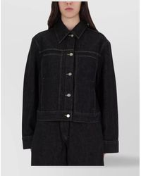 Studio Nicholson - Organic Cotton Boxy Jacket - Lyst