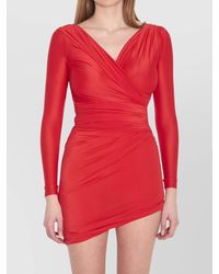 Balenciaga - Draped Dress - Lyst